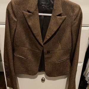 BCBGMaxAzria Dark Brown Blazer